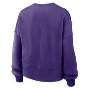 LSU Nike Women's Essential Fleece Crew